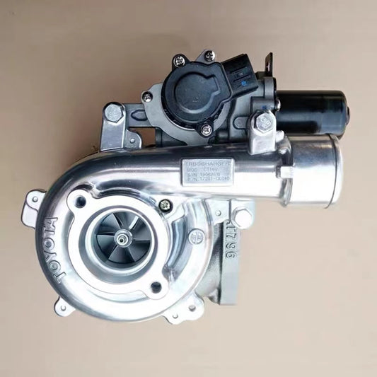 Turbin 17201-OL040, 1720130160, 1720130100, 1720130101, Toyota Landcruiser, Hilux, 3.0L D-4D, KZN130, 1KD-FTV, CT16V