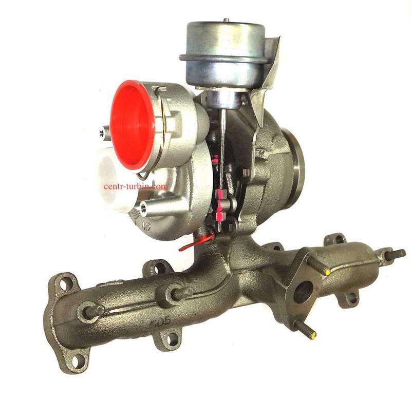 Турбіна 54399880084 54399700084, BV39, 2X0253019A (Volkswagen Industriemotor 1.9 TD 102 HP)